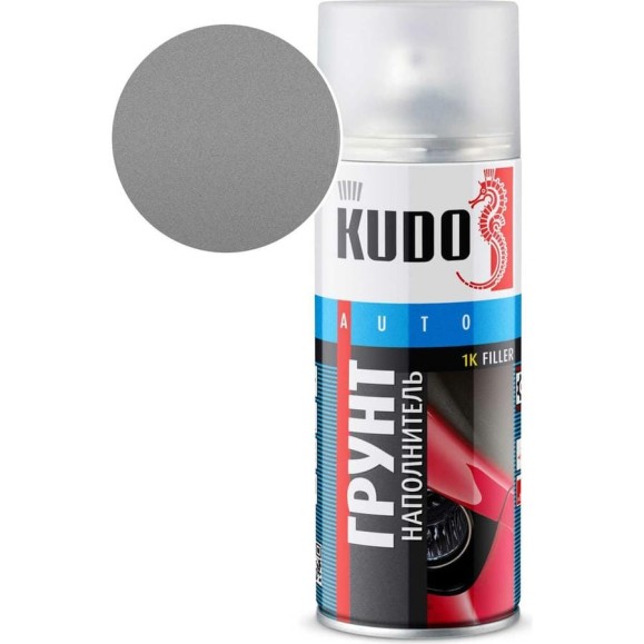 Грунт-наполнитель 1К (серый) KUDO KU-2201