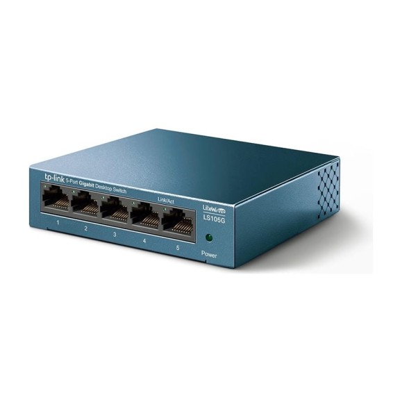 5-портовый настольный коммутатор TP-Link LS105G 5-портовый настольный коммутатор TP-Link LS105G
