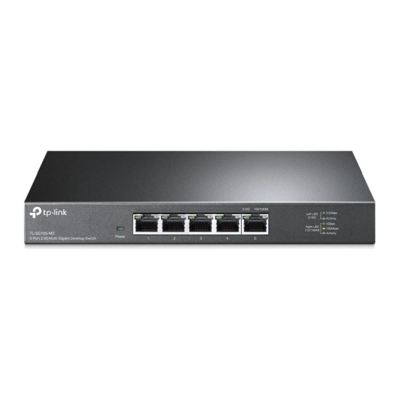 5-портовый настольный коммутатор TP-Link TL-SG105-M2 5-портовый настольный коммутатор TP-Link TL-SG105-M2