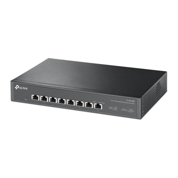 8-портовый настольный монтируемый в стойку коммутатор TP-Link TL-SX1008