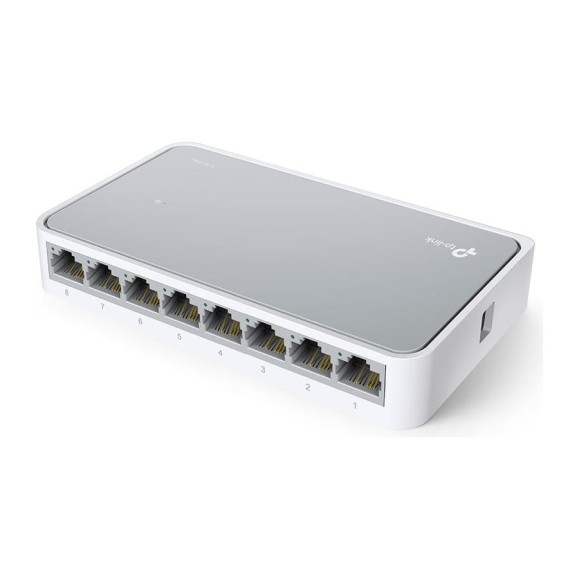 8-портовый настольный коммутатор TP-Link TL-SF1008D