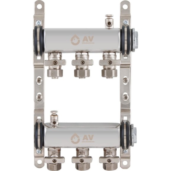 Коллекторная группа AV Engineering AVE134, 3 выхода AVE13400103