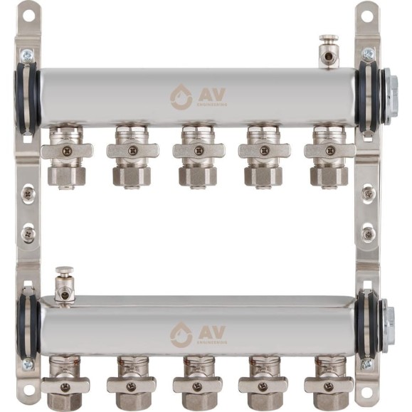 Коллекторная группа AV Engineering AVE134, 5 выходов AVE13400105