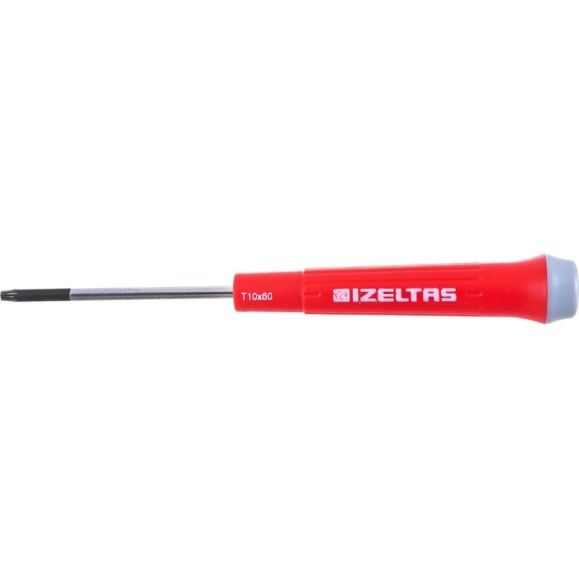 Отвёртка для клемм IZELTAS Torx T10 3.5x60 мм, длина 145 мм 4530171060 Отвёртка для клемм IZELTAS Torx T10 3.5x60 мм, длина 145 мм 4530171060