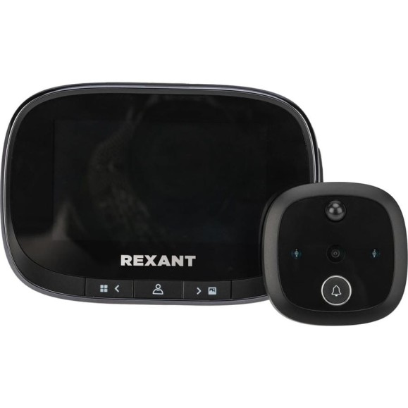 Дверной видеоглазок REXANT dv-115 с дисплеем 4.3 запись фото-видео по движению, ночной режим 45-1115 Дверной видеоглазок REXANT dv-115 с дисплеем 4.3 запись фото-видео по движению, ночной режим 45-1115