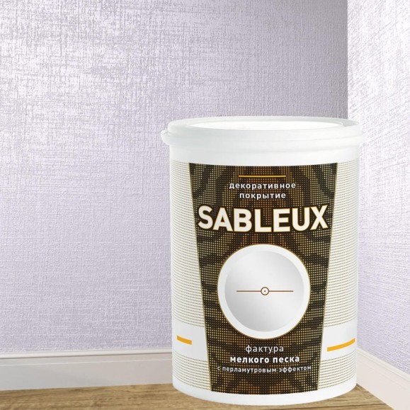 Декоративное покрытие L’impression Sableux 2.5 л, с фактурой мелкого плотного перламутрового песка цвет Светло сиреневый 32091 ZQY3JU966F Декоративное покрытие L’impression Sableux 2.5 л, с фактурой мелкого плотного перламутрового песка цвет Светло сиреневый 32091 ZQY3JU966F