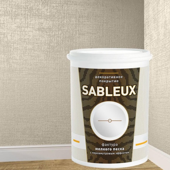 Декоративное покрытие L’impression Sableux 2.5 л, с фактурой мелкого плотного перламутрового песка цвет Бежевый 32102 US26VAX56H Декоративное покрытие L’impression Sableux 2.5 л, с фактурой мелкого плотного перламутрового песка цвет Бежевый 32102 US26VAX56H