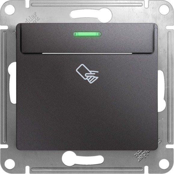 Карточный выключатель Systeme Electric сх.6, механический, графит GSL001369 Карточный выключатель Systeme Electric сх.6, механический, графит GSL001369