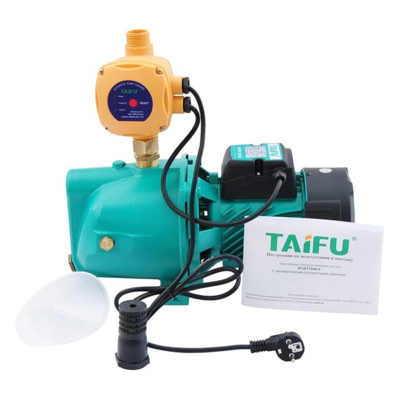 Насосная станция с контроллером давления TPC-10 TAIFU ATJET100A-E