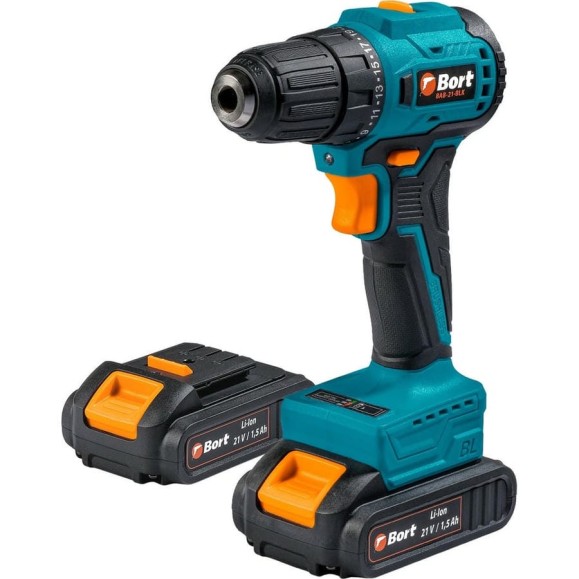 Аккумуляторная дрель-шуруповерт BORT BAB-21-BLK 93413526