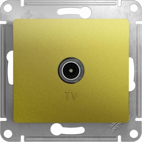 TV антенна Systeme Electric Glossa коннектор, механизм, фисташковый GSL001093 TV антенна Systeme Electric Glossa коннектор, механизм, фисташковый GSL001093