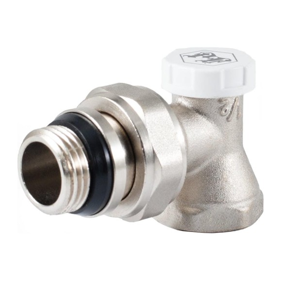 Настроечный клапан радиатора PROFACTOR угловой с уплотнением 1/2 PF RVA 378UR Настроечный клапан радиатора PROFACTOR угловой с уплотнением 1/2 PF RVA 378UR