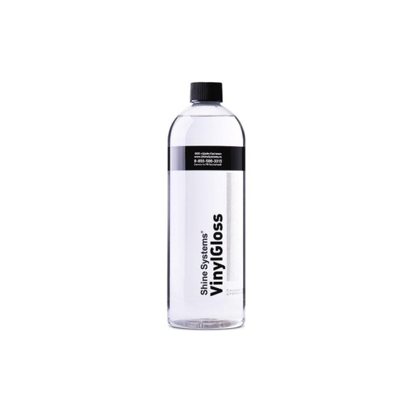 Глянцевый полироль для винила и пластика Shine systems VinylGloss, 750 мл SS820