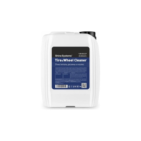 Очиститель резины и колес Shine systems Tire&Wheel Cleaner, 5 л SS611