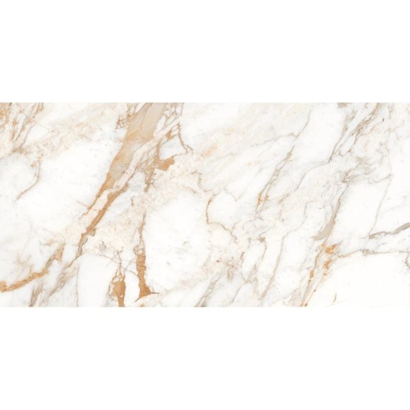Керамогранит LAPARET Calacatta oro золотой 60x120 см, полированный, 1.44 кв. м, 2 шт. х9999275874