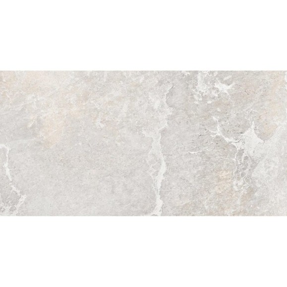 Керамогранит LAPARET Blaze silver светло-серый, 60x120 см, сатинированный карвинг, 1.44 кв. м, 2 шт. х9999293160
