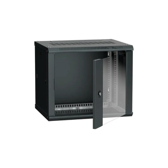 Шкаф ITK LINEA W 9U 600х450 мм дверь стекло RAL 9005 LWR5-09U64-GF Шкаф ITK LINEA W 9U 600х450 мм дверь стекло RAL 9005 LWR5-09U64-GF