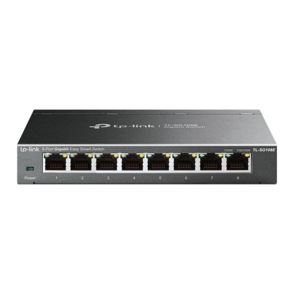 8-портовый коммутатор TP-Link unmanaged pro гигабитный TL-SG108E