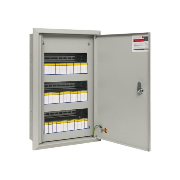 Распределительный встраиваемый щит EKF ЩРв-36з IP30 520х340х120 с замком mb11-36