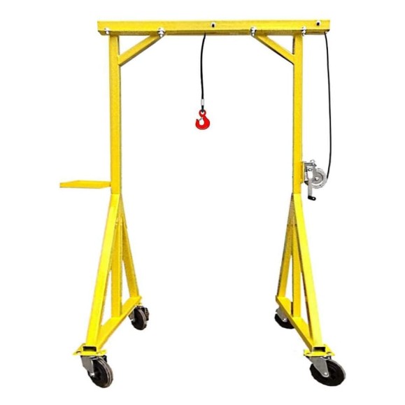 Мини МПУ OCALIFT 500 кг с ручной лебедкой mpu500