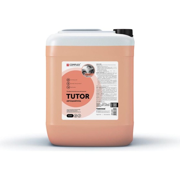 Концентрированный бесконтактный автошампунь Tutor (Тутор) 5л Complex 11395 11795 Концентрированный бесконтактный автошампунь Tutor (Тутор) 5л Complex 11395 11795