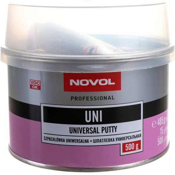 Шпатлевка Novol Uni 0.5 кг X6120512 Шпатлевка Novol Uni 0.5 кг X6120512