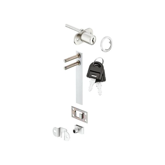 Центральный замок Hafele D19хL20, никель 234.99.925