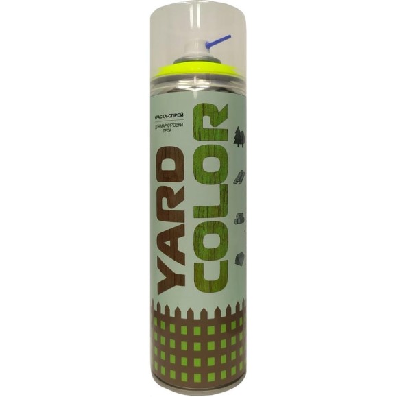 Маркировочная краска для леса Аэрохим YARD COLOR флуоресцентная, желтая, 650 мл YAR-305 Маркировочная краска для леса Аэрохим YARD COLOR флуоресцентная, желтая, 650 мл YAR-305