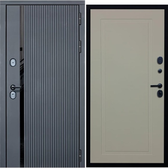 Дверь DIVA МХ-46 2050x860 мм, правая, Антрацит софт - Н10, Софт шампань УТ-00076765 Дверь DIVA МХ-46 2050x860 мм, правая, Антрацит софт - Н10, Софт шампань УТ-00076765