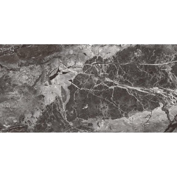 Керамогранит LAPARET kenya nero черный, 60x120 см, полированный, 1.44 кв.м, 2 шт. в упаковке х9999275883
