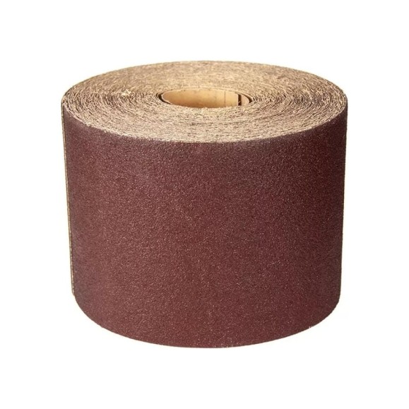 Шлифшкурка Бобина № 10Н, P120, 14А, 0.115x25 м, на тканевой основе, водостойкая бобина CNIC 54077