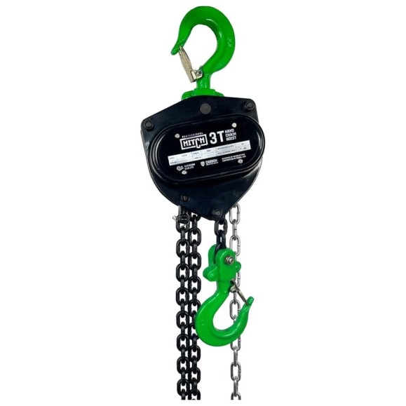 Ручная цепная таль HITCH CH210, 3 т, 3 м SZ068907