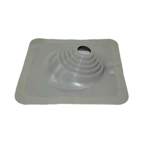 Кровельная угловая проходка Borge №1 (d=75-200, 420x420mm, RAL 7004 серый), силикон 01.214.04.04.01.000.7004 Кровельная угловая проходка Borge №1 (d=75-200, 420x420mm, RAL 7004 серый), силикон 01.214.04.04.01.000.7004