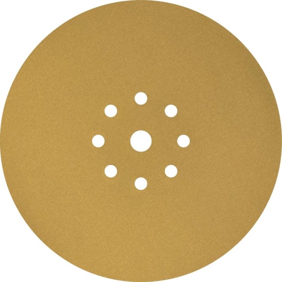 Шлифовальный круг на липучке Giraffe GOLD 100 шт, 225 мм, 9 отв., Р240 ABRAFORM AF100-GG-240 Шлифовальный круг на липучке Giraffe GOLD 100 шт, 225 мм, 9 отв., Р240 ABRAFORM AF100-GG-240