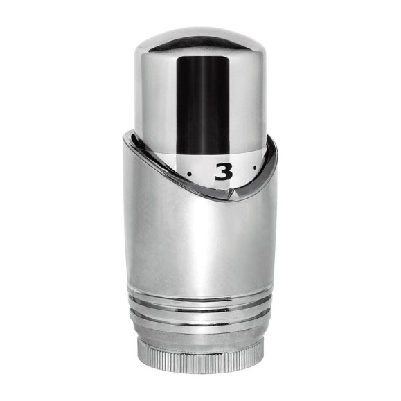 Термостатическая головка PROFACTOR PF CHROME М30x1.5, для клапанов, с преднастройкой PF RVT 626 Термостатическая головка PROFACTOR PF CHROME М30x1.5, для клапанов, с преднастройкой PF RVT 626