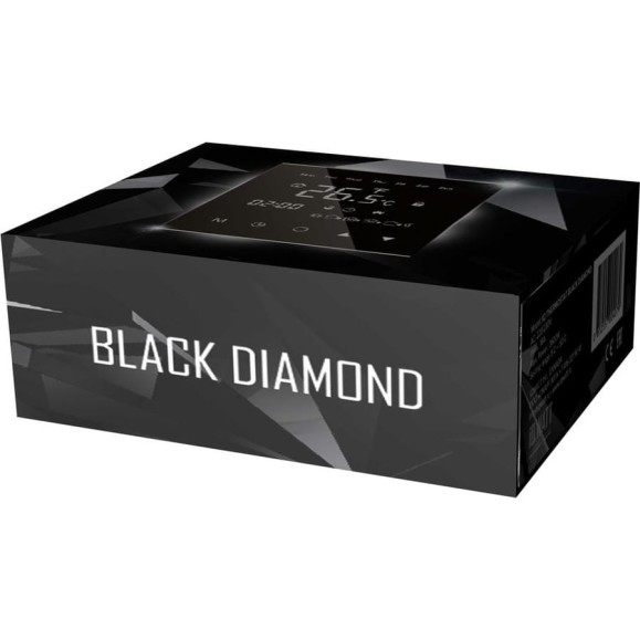 Терморегулятор для теплого пола IQWATT IQ THERMOSTAT BLACK DIAMOND программируемый, с зеркальным сенсорным дисплеем 407 Терморегулятор для теплого пола IQWATT IQ THERMOSTAT BLACK DIAMOND программируемый, с зеркальным сенсорным дисплеем 407