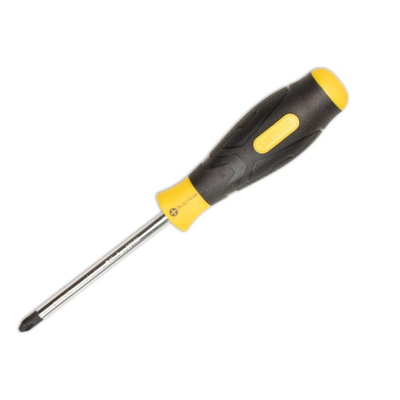 Крестовая отвертка SHTOK Ph2x100 мм 09108