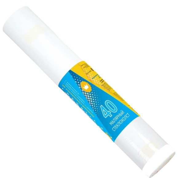 Малярный стеклохолст Swedtex Standart сорт 1, паутинка, 40 г/кв.м, 50 кв.м L135