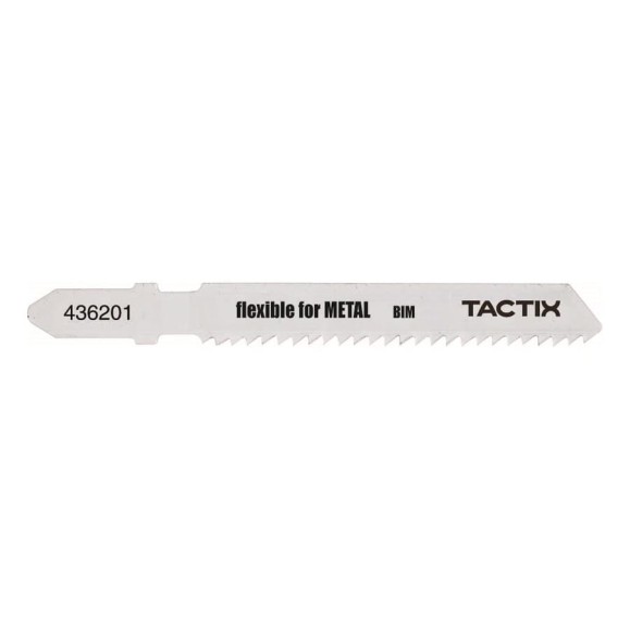 Пилка по металлу Т118BF, BIM, 5 шт для электролобзика TACTIX 436201 Пилка по металлу Т118BF, BIM, 5 шт для электролобзика TACTIX 436201
