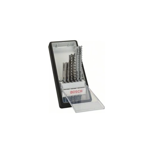 Набор пилок Robust Line U хвостовик 10 шт Bosch 2607010532 Набор пилок Robust Line U хвостовик 10 шт Bosch 2607010532