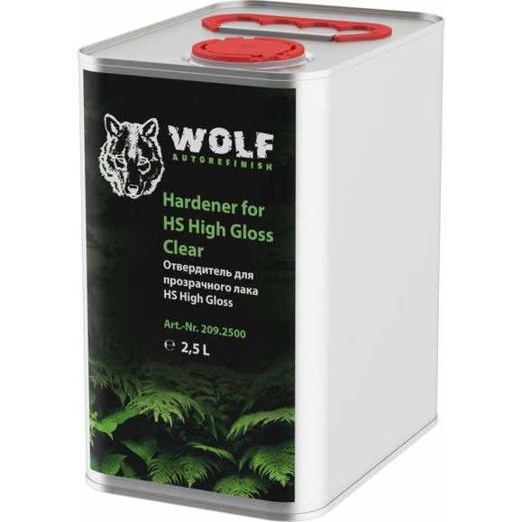 Отвердитель для лака WOLF HS High Gloss, 2,5л 209.2500