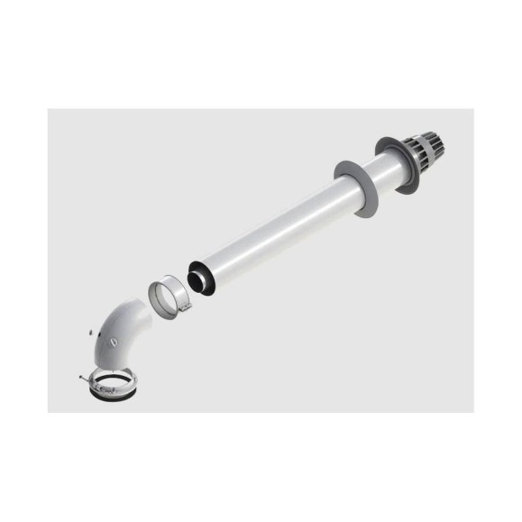 Горизонтальный комплект Buderus DN60/100, L=810 7747380027 Горизонтальный комплект Buderus DN60/100, L=810 7747380027