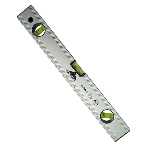 Алюминиевый уровень Vertextools 400мм 3033-400