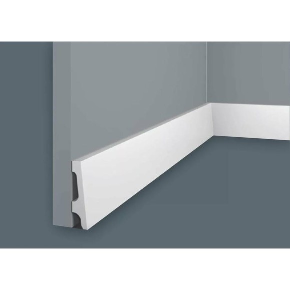 Плинтус Cosca Decor px045, 63x16х2000 мм, экополимер СПБ101245 Плинтус Cosca Decor px045, 63x16х2000 мм, экополимер СПБ101245