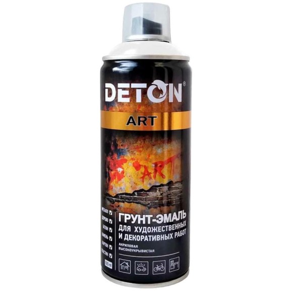 Грунт-эмаль для художественных и декоративных работ Deton ART Angel Blue, аэрозоль 520 мл DTN-A07709 Грунт-эмаль для художественных и декоративных работ Deton ART Angel Blue, аэрозоль 520 мл DTN-A07709