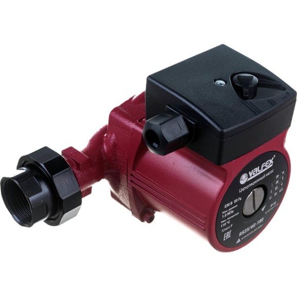 Циркуляционный насос Valfex VCP 25-40G 180 мм, с гайками RS25/4G-180 Циркуляционный насос Valfex VCP 25-40G 180 мм, с гайками RS25/4G-180