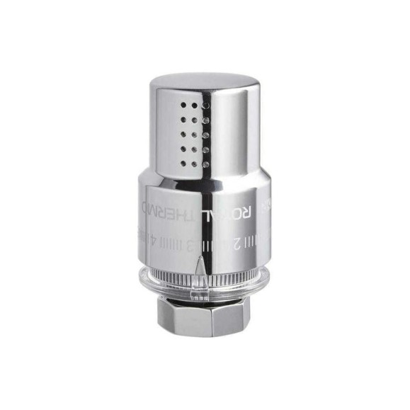 Жидкостная термоголовка ROYAL THERMO Design М30x1.5, хром НС-1443126 Жидкостная термоголовка ROYAL THERMO Design М30x1.5, хром НС-1443126