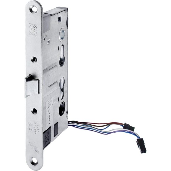 Корпус огнестойкого соленоидного замка Doorlock DL 1901EM/WA/65mm/NC/L левый, без функции антипаник, нормально закрытый, 12V-24V AC/DC, PZ72, ZN front 24x235 75460