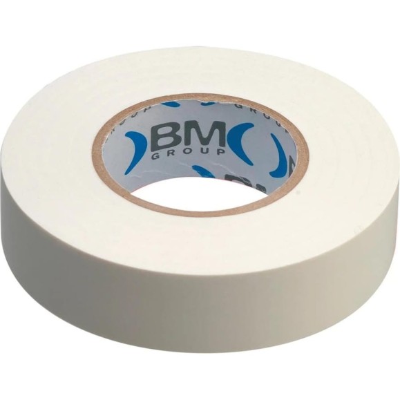 Изолента BM Group ПВХ, 15 мм x 25 м, цвет белый BM-ESB1525BI Изолента BM Group ПВХ, 15 мм x 25 м, цвет белый BM-ESB1525BI