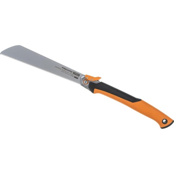 Пила Fiskars тяговая складная PowerTooth 250 мм, 13 зубьев на дюйм 1062933